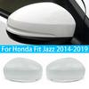 Replacement For Honda Fit Jazz 2014 2015 2016 2017 2018  Car Rearview Side Mirror Cover Wing Cap Exterior Door Housing Trim