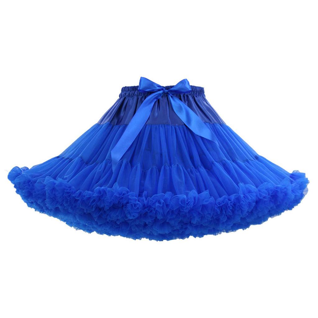 Women Petticoat Underskirt Swing Princess Skirt Hippy Cosplay Cute New