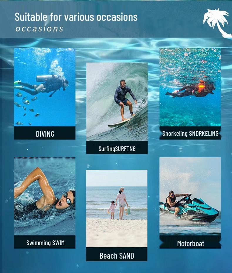 Costum de Neopren Gros de 5 mm pentru Bărbați, Mâneci Lungi și Pantaloni pentru Scufundări Adânci și Înot de Iarnă