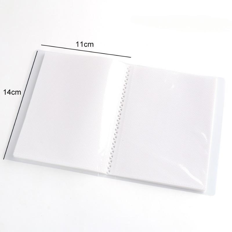 Nagelklistermärken Förvaringsbok Tom samling Bokhållare Display Visar Hylla Dekal Fotoalbum Manikyrverktyg Naglar Tillbehör