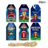 Paper Themed Rugby Hang Tag Party Decorations For Event Setup