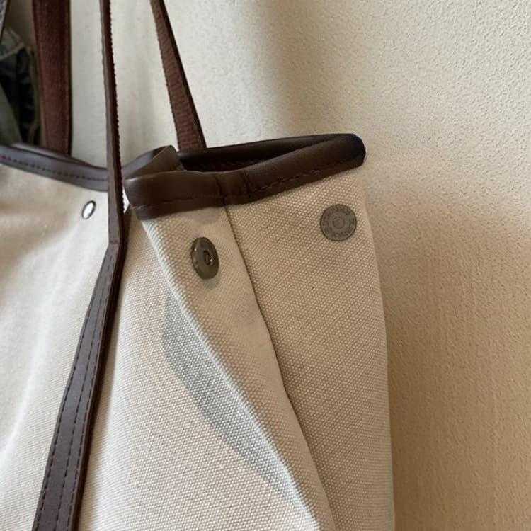 Large capacity canvas tote bag women's shoulder bag