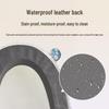 Universal Heated Carbon Fiber Toilet Seat: Soft, Waterproof, Zippered, All-Season Comfort