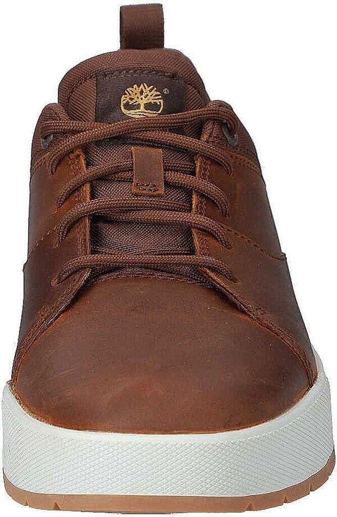 Кроссовки Timberland Maple Grove Leather Oxford Trainers коричневые (TB0A5Z1S3581M)