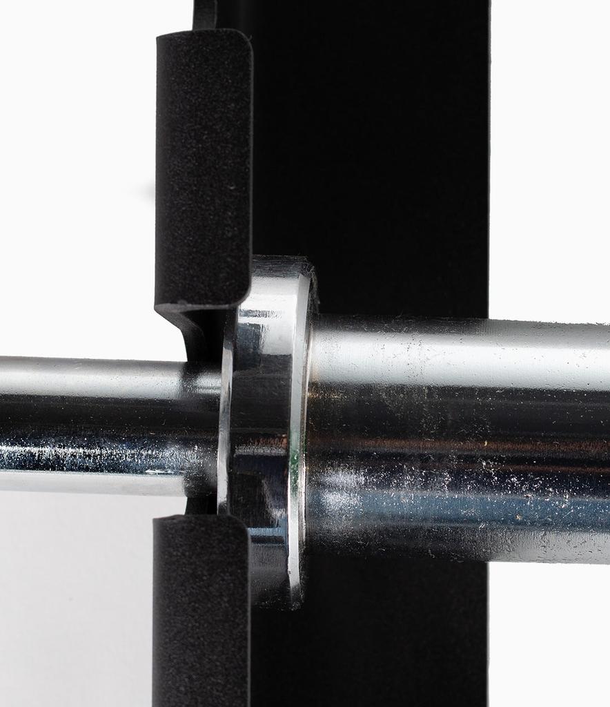Rack de Pared para Barras Olímpicas