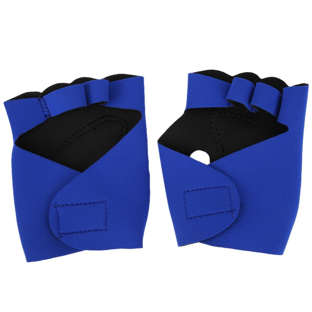 Fitness Sport Halffinger Gloves Lengthen Wrist Guard Protective Gear Neoprene Gym Pads