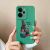 For Oppo Realme P3 C75x Narzo 10 30 60 A5 Pro 14 14T 14X Phone Cases Fashion Cool Girl High Quality Liquid Silicone Shockproof Housing For Oppo Covers