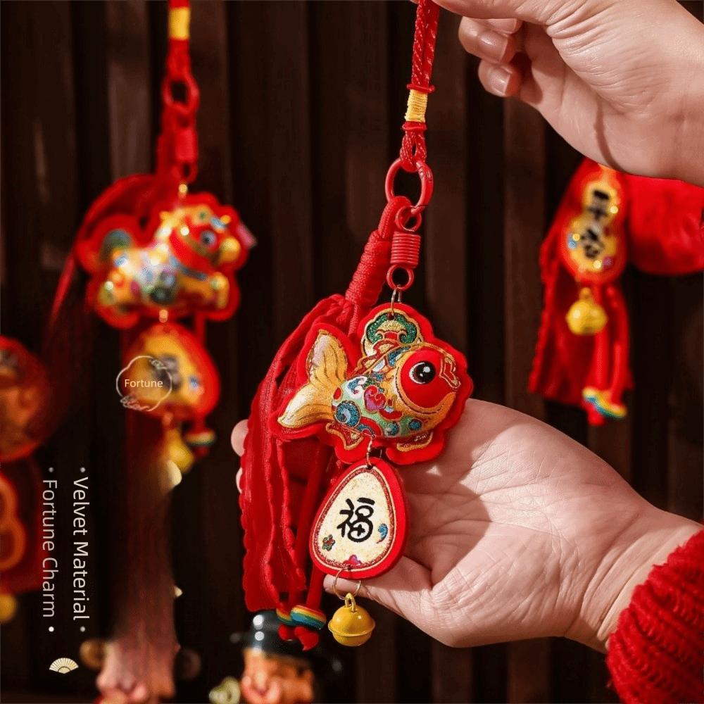 Gourd Chinese New Year Decoration Traditional Lunar New Year Ornament  Door Decor