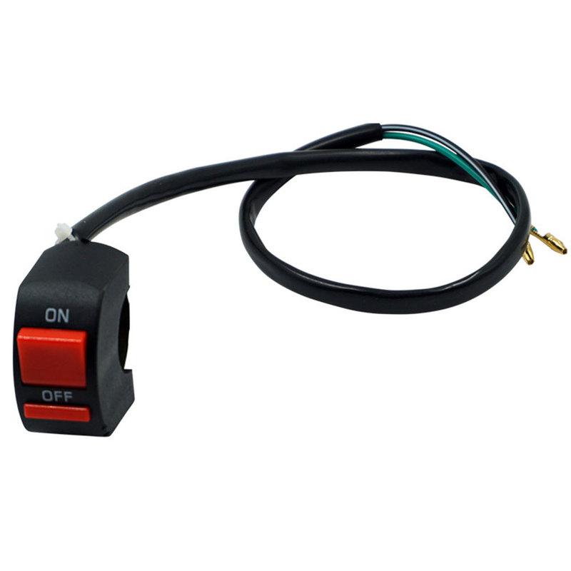 Motorcycle 22mm Handlebar Flameout Switch Motorbike ON OFF Button for Moto Bike Headlight Signal Lamp Universal Control Switches