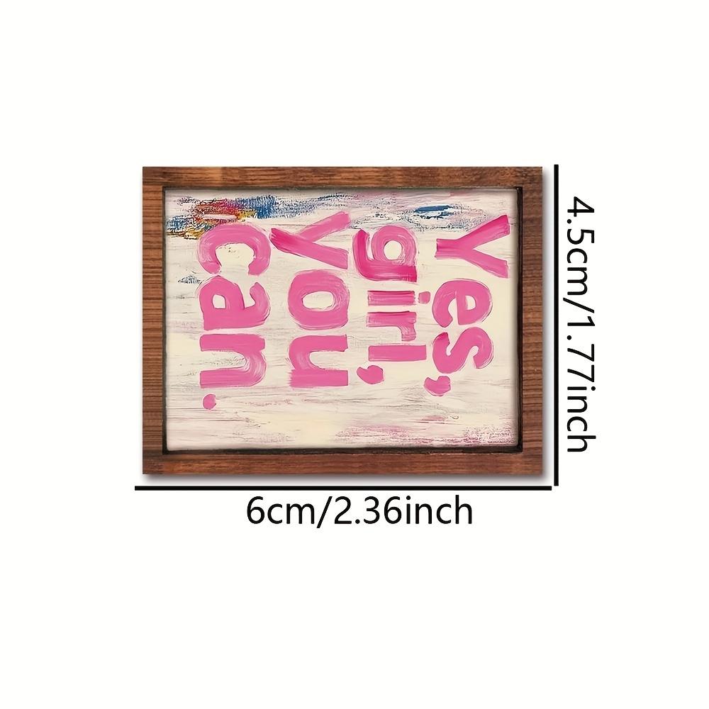 

Flat inspirational decorative paintings, mini dollhouse scene decoration props, home decorations, inspirational signs