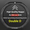 Double D Car Steering Wheel Cover for Citroen C5X C5 C3 Aircross e-Berlingo C4 Cactus DS 3 Crossback Picasso Interior Accessory L9