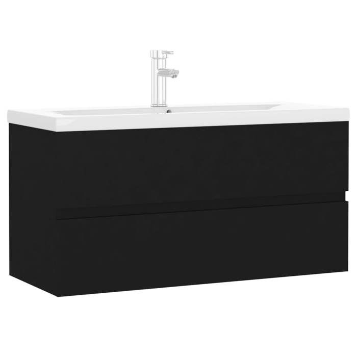 VidaXL Sink Cabinet with Integrated Sink Storage Unit Bathroom Cabinet Storage Cabinet Toilet 3071649