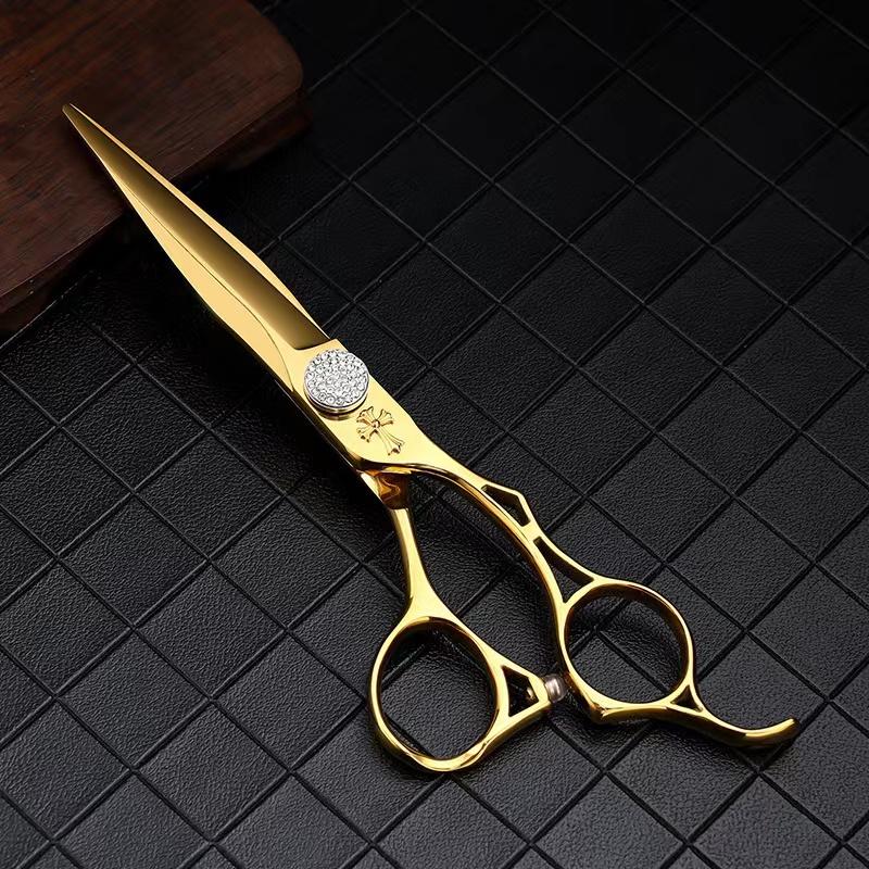 Salon 6.0 Professionelle Haarschere Friseurschere Schneiden Ausdünnen Barbierschere Set