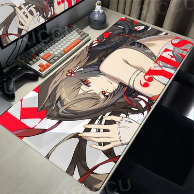 Zenless Zone Zero YeShunguang Mouse Pad ZZZ Game Desk Mat Anime Girls Ye Shunguang Large Mousepad PC Accessories XXL Gaming Pads