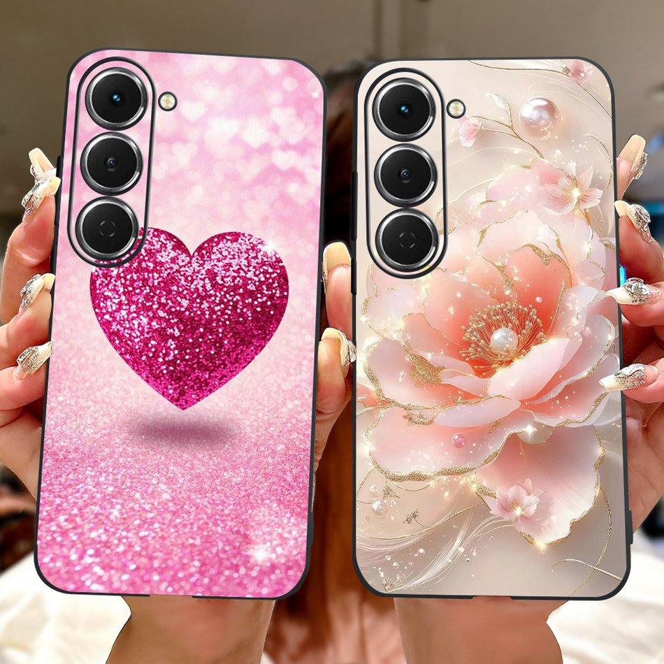 For Tecno Spark 40 Pro / 40 Pro+ Elegant Floral Butterfly Phone Case For Tecno Spark 40Pro Plus KM6 KM7 Soft Silicone TPU Cases