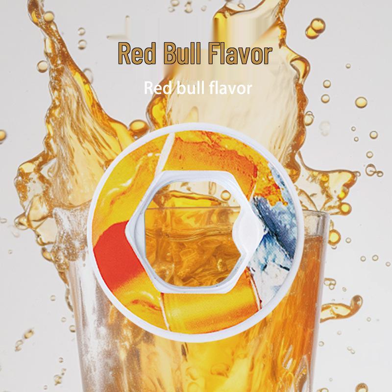 Fruit-Flavored Zero Calorie Water Bottle with Pop-Up Lid and Aroma Ring