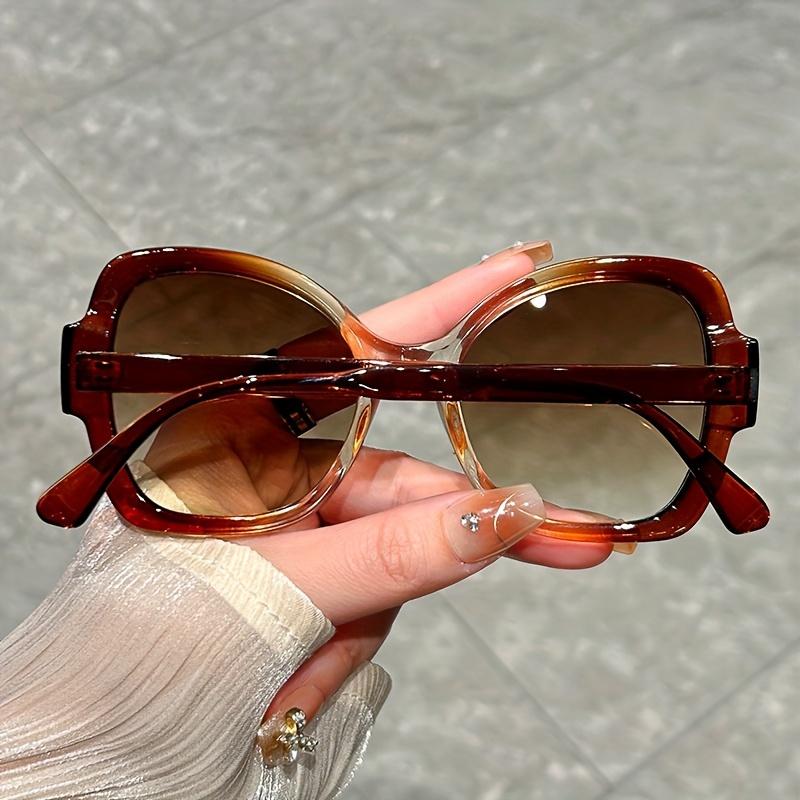 Y2K Oversized Oval Fashion Sunglasses with Green Jelly Frame - Anti-Reflective Lenses,, Perfect for Hiking, Sports & Parties