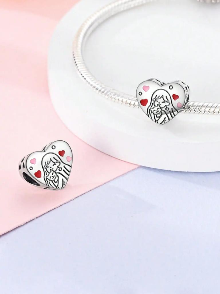 Charm Copper Colors Traveling Cat Beads Cha Bead For Original Bracelet Diy Beads Charms Jewellery Making Gift For Women Styfne