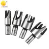 4-Piece Carbon Steel Claw Cork Borer & Wood Tenon Drill Bit Set