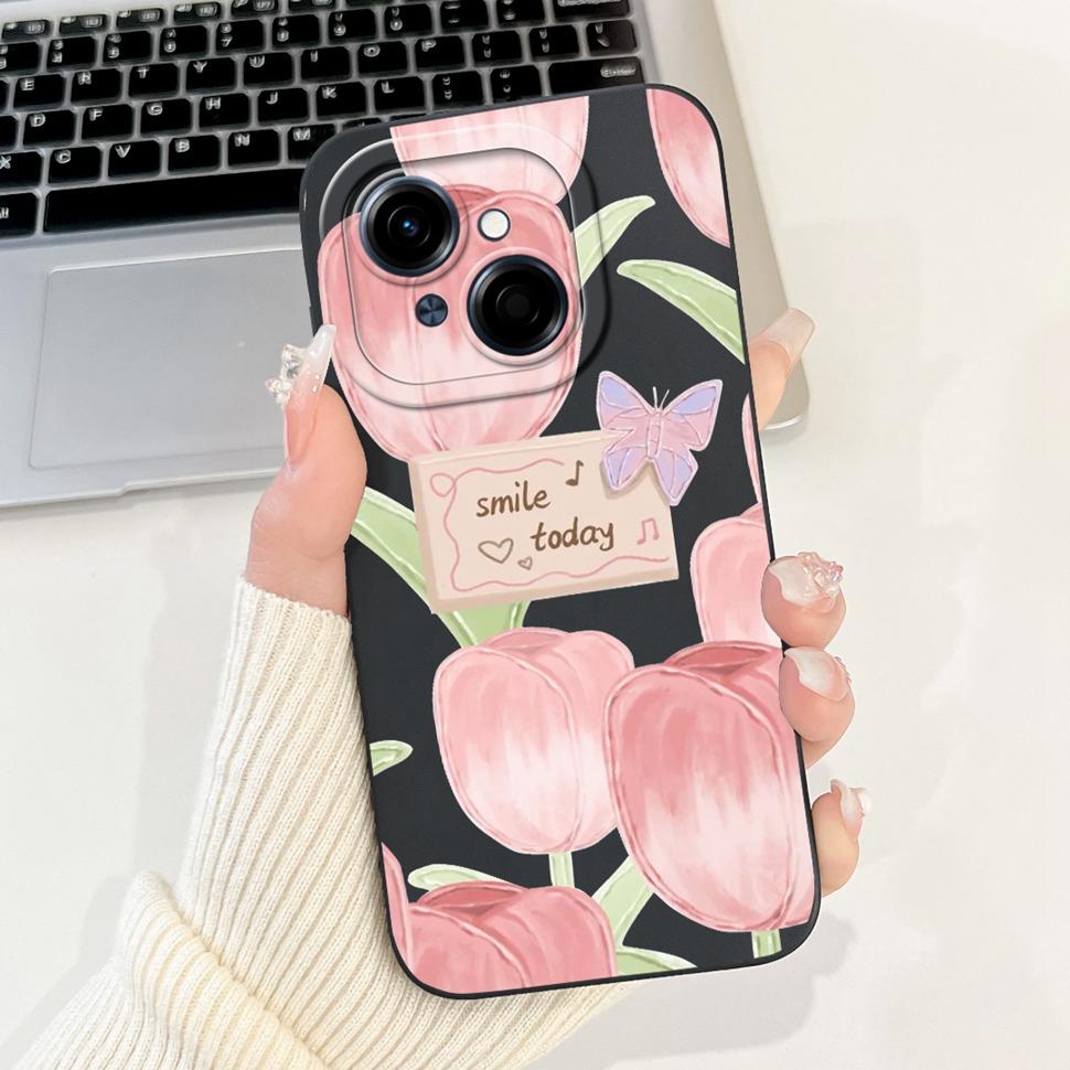 Cute Panda For Tecno Spark Go 1 2024 Case Soft Silicone Cover For Tecno Spark Go 2025 SparkGo 1 Go1 Pop 9 Pop9 Case Bags 6.67"
