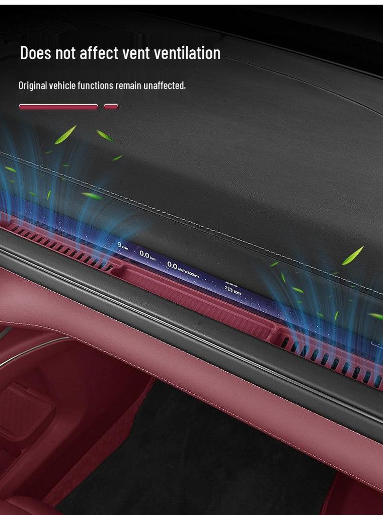 Nio ES8 Dashboard Air Vent Dustproof Silicone Pad - Essential Accessory for 26 Models