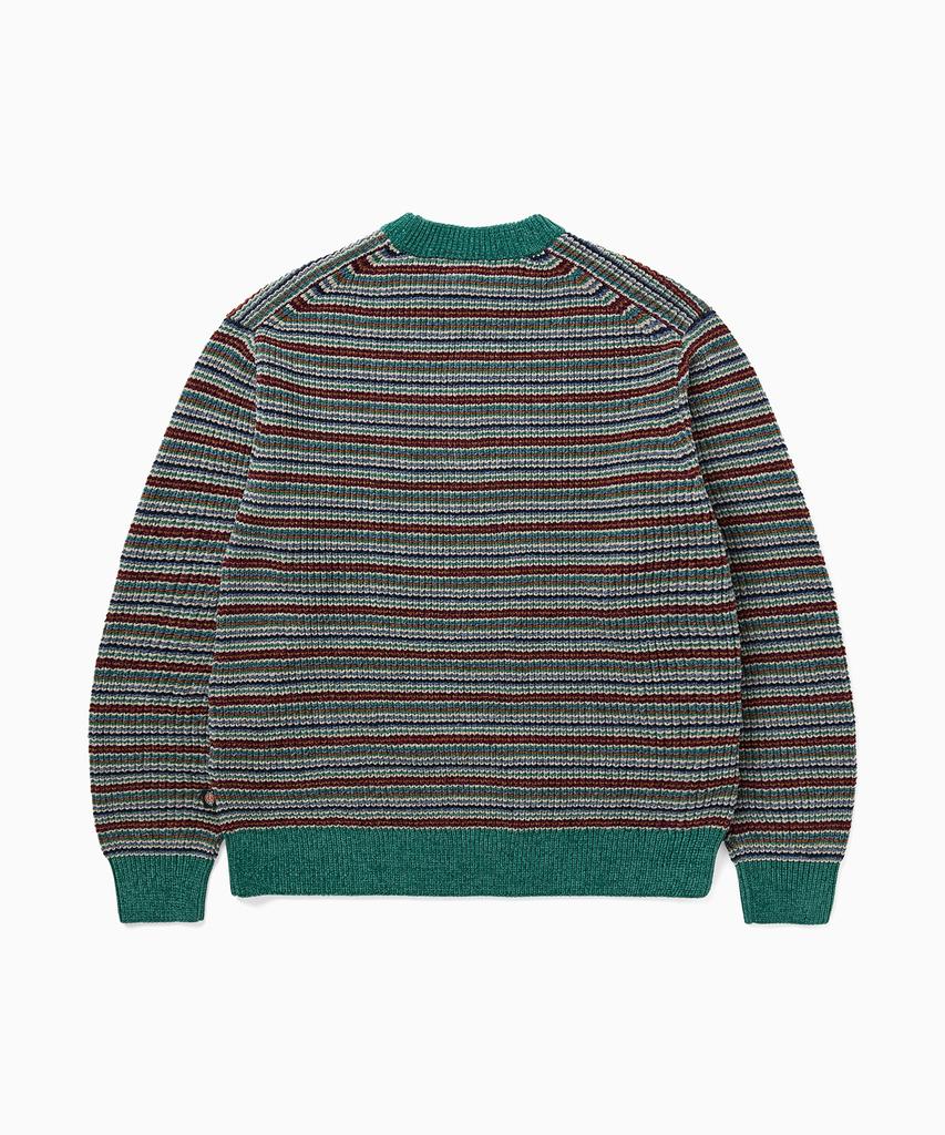 DICKIES Velour Stripe Knit Green