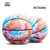 Sanhuan Kids' PU Indoor/Outdoor Graffiti Basketball