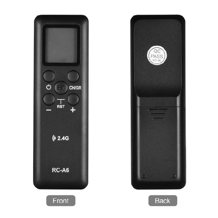 RCA6/R9/A5II Wireless Remote Control Photography LED Lights Remote Repalcement
