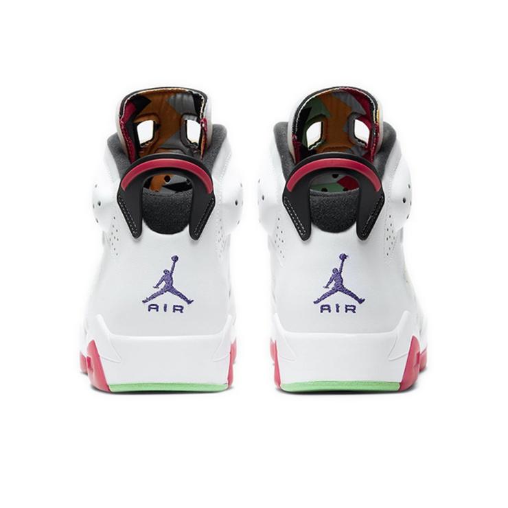 Air Jordan 6 Retro Hare Scarpe da Uomo Grigio Grigio Neutro Bianco CT8529-062