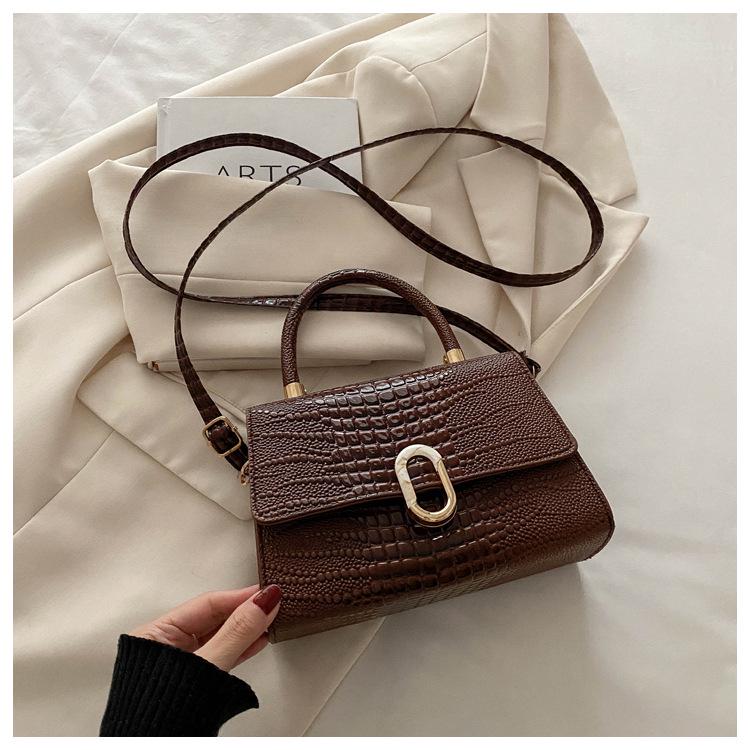 Women's 2024 Fashion Niche Textured Small Square Bag - Versatile Shoulder & Crossbody Handbag