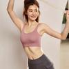 U-Shaped Fitness And Back Sports Bra, Widened And Adjustable Yoga Suit, Anti Sagging Bra Vest With Breast Pads For Women