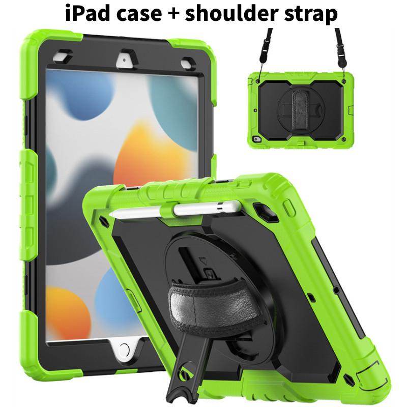 Ipad For Air 11 Case Silicone Anti Fall Rotating Bracket Protective Cover Gift