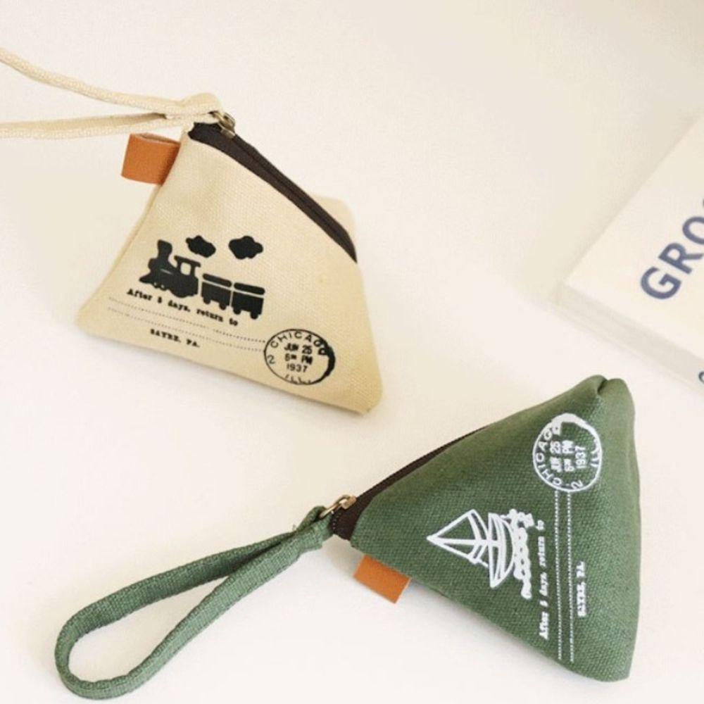 Dumpling Shape Lipstick Bag Creative Gift Mini Key Bag Coin Pouch Coin Purse Korea Style Wallet