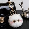 Plüschkatze Schlüsselanhänger Pelzball Puppe Tasche Anhänger Schlüssel Rucksack Geldbörse Zubehör Auto Innenraum Dekoration