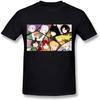AICH Men's RWBY JNPR and Beacon Academy Leaders Collage Black T Shirt