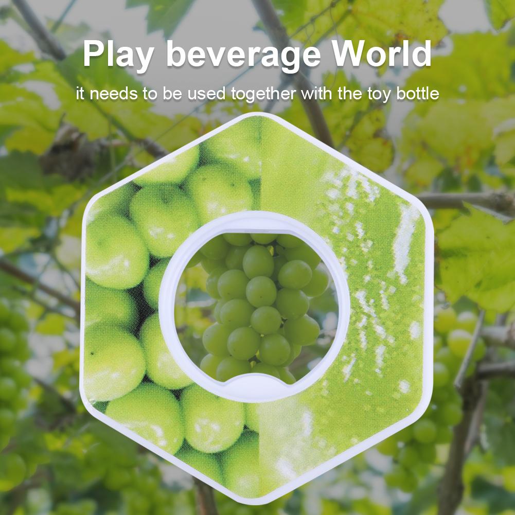 Portable Fruit Flavor Pods Water Bottle Air Scent Flavour Pods with Fragrance 0 Calories Flavor Rings for Sports Water Bottles