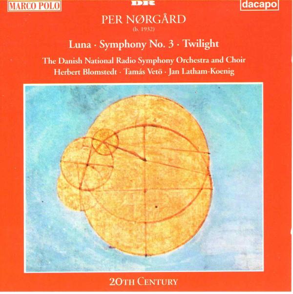 CD PER NORGARD THE DANISH NATIONAL RA Luna Symphony No. 3 Twilight 8224041 Dacapo 1996 Germany Classical Used