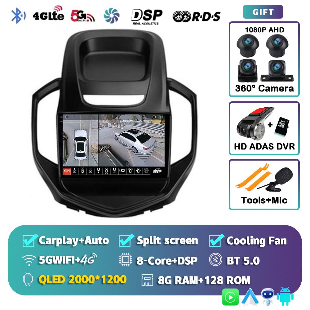 Android 14 Carplay Auto Car Radio 8 Core For Geely Jingang GC6 2016 - 2019 Multimedia Video Player Stereo Head Unit No 2 Din DVD