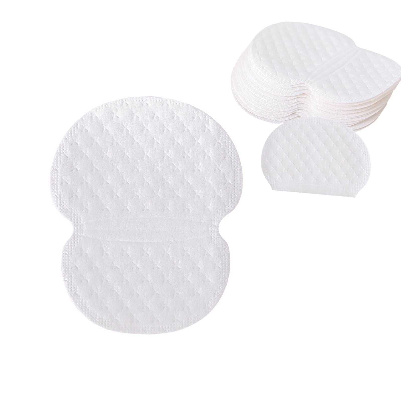 ALLVD Underarm Sweat 100 pads Underarm Pads, (50 sets), Odor-resistant, Sweat-absorbing Pads, Unisex.