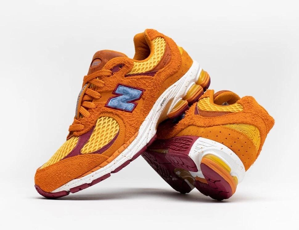 ML2002R1 Salehe Bembury × New Balance 2002R Desert Gold Orange Red