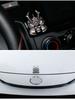 Japanischer Samurai Hannya Metall Autoaufkleber Emblem Heißes Abzeichen Totenkopf Stil Pranjna Gunmetal Kofferraum Auto Motorrad Zubehör