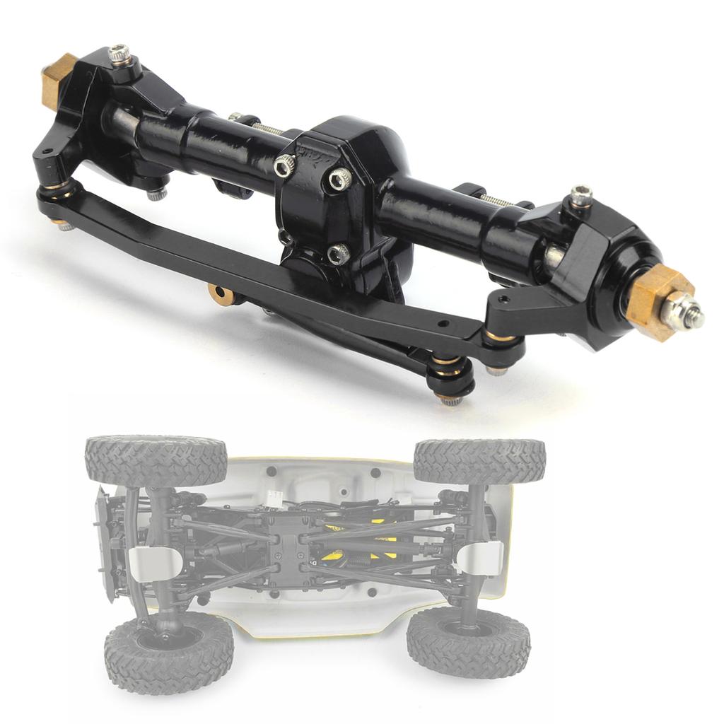 RC Metal Complete Front Axle Shaft Assembly for SCX24 90081 1Celsius24 RC Car Upgrade Parts