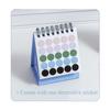 Mini Desk Calendar for 2025, Mini Calendar From July 2024 To December 2025, Solid Color Small Desktop Calendar with Stickers School Mini Calendar