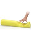 Memory Foam Roll Pillow for Knee/Leg/Neck, Full Moon Bolster/Round Cylinder Pillow for Sleeping, Neck Pain Relief, Side Back Sto