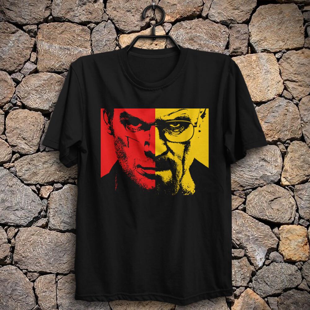 Cotton S5XL TShirt Breaking bad TShirt Walter White Heisenberg Bryan Unisex T-Shirt M