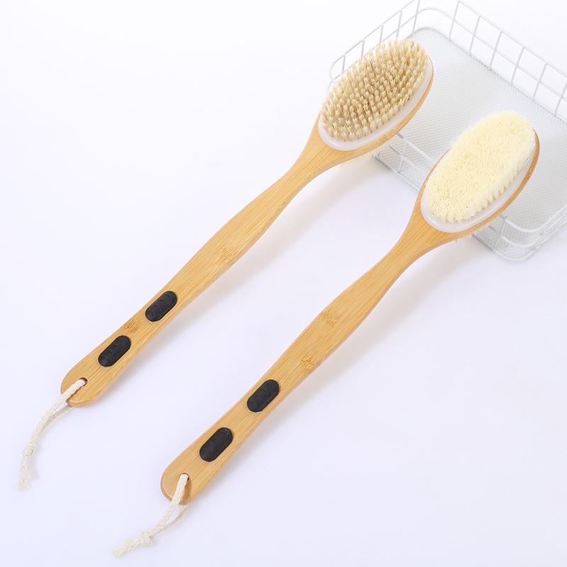 Cross-Border Bristle Massage Bath Brush - Handheld Round Body Brush
