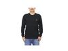Polo Ralph Lauren Men’s Waffle Thermal Long Sleeve T-Shirt, Solid Black, Polo Bear Embroidery, Size M (0107427)
