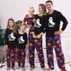 Prints Family Matching Long Sleeve Tops+Pants Set Family Matching Sets