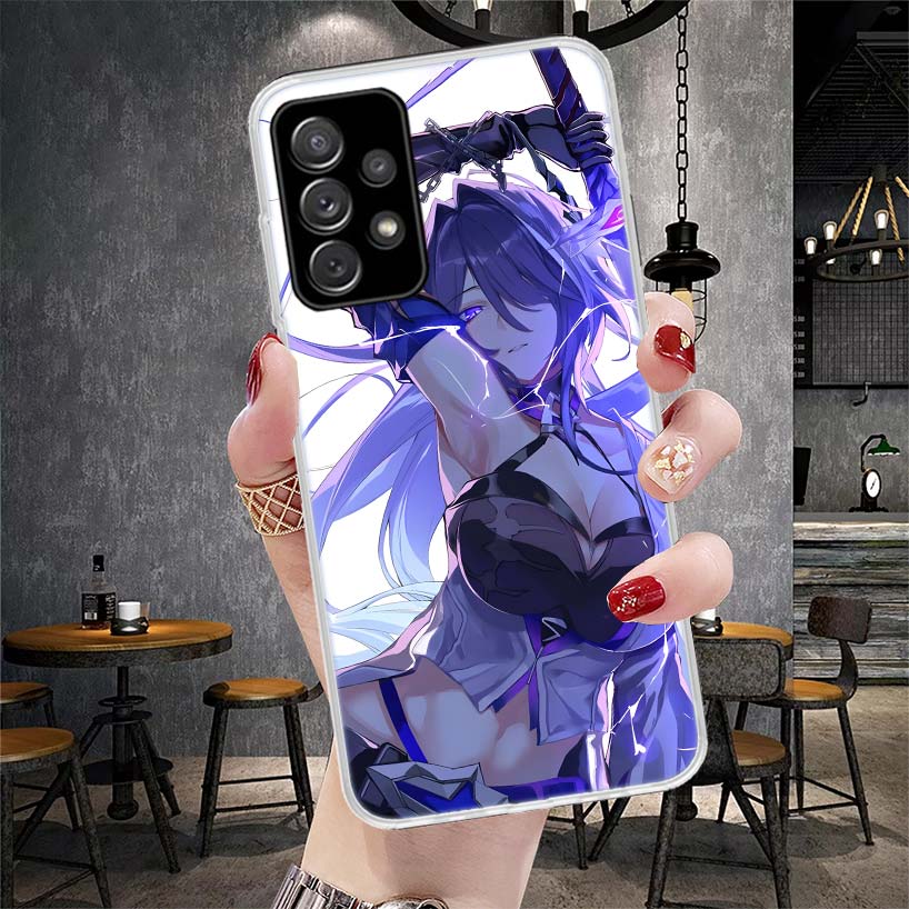 Honkai Star Rail Acheron Phone Case For Samsung Galaxy A71 A51 A41 A31 A21S A11 A70 A50 A40 A30 A20E A10S A20S A6 A7 A8 A9 + Sof