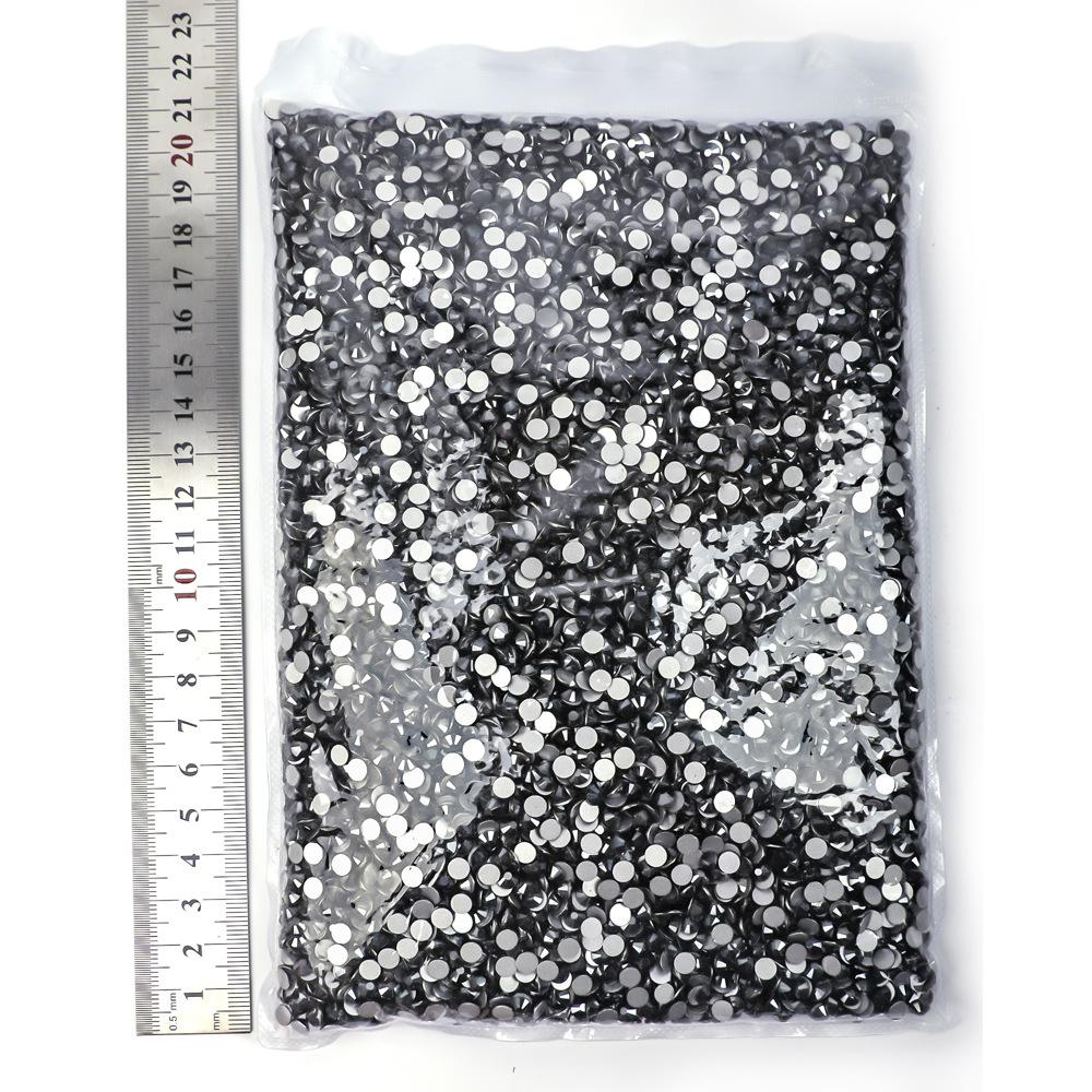 Weichen Big Bag Flat Bottom Diamond Color Plated Crystal Diamond Decorative Rhinestone Diy Nail Art Glass Jewelry Accessories
